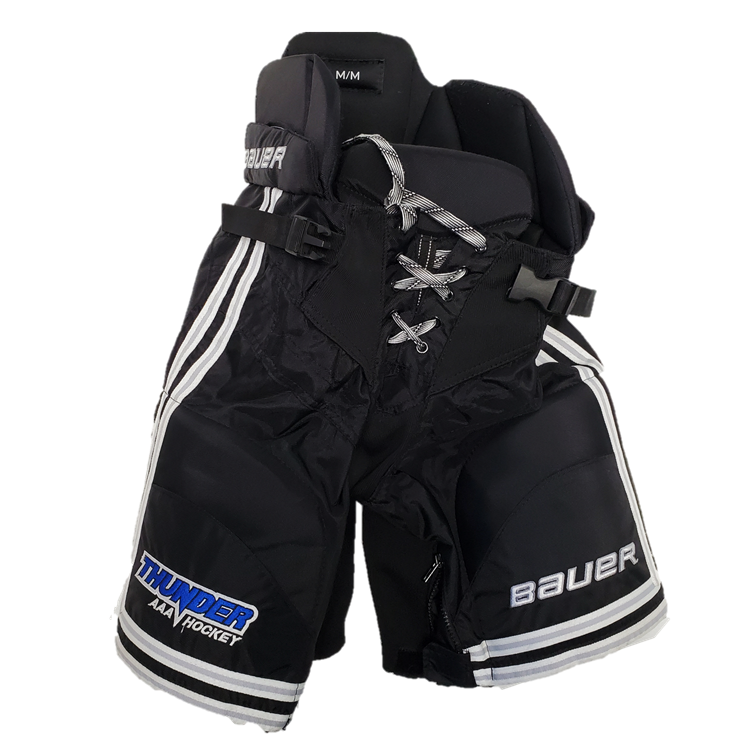 Pantalon de hockey Bauer Nexus - Nouveau modèle Pro Stock pour jeunes - Noir/Blanc